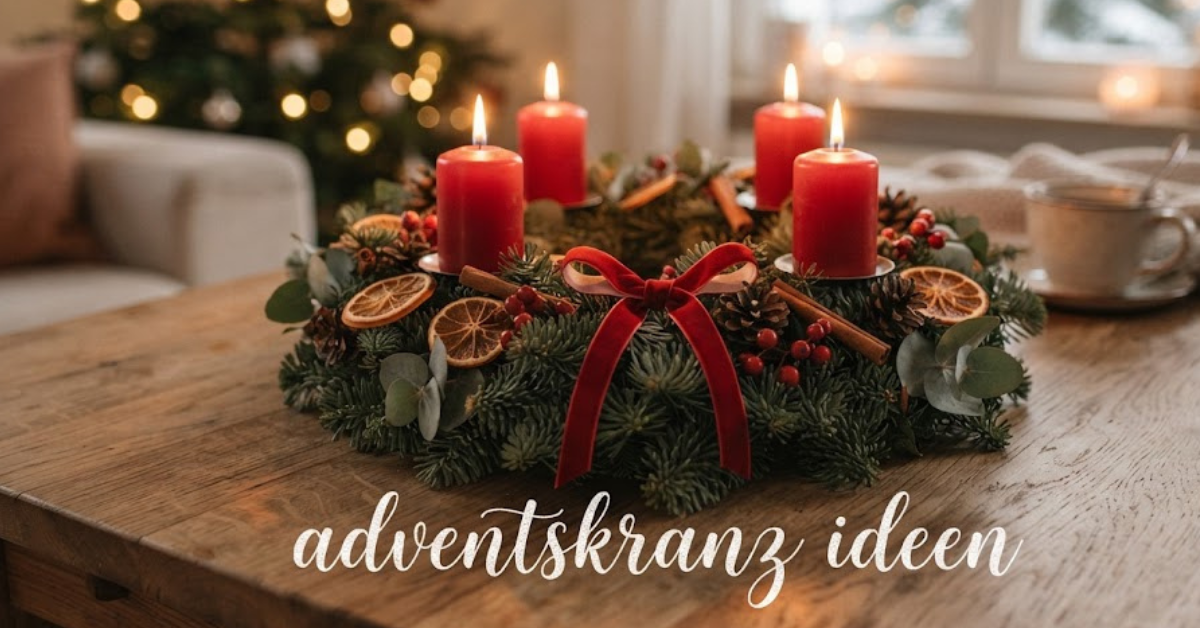 Adventskranz Ideen: Kreative Inspiration für eine stilvolle Adventszeit