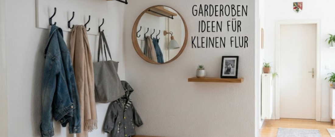 Garderoben Ideen für kleinen Flur: Clevere Lösungen für mehr Platz und Stil